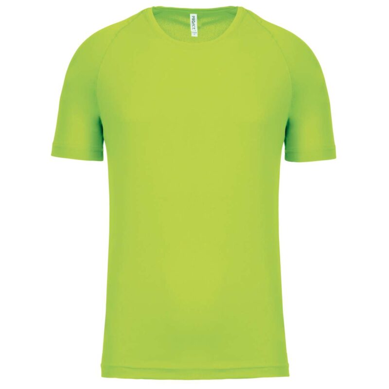pa445-lime-a2 Proact KIDS' SHORT SLEEVED SPORTS T-SHIRT - Λαχανί