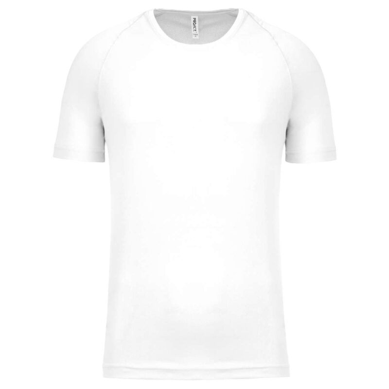 pa445-white-a2 Proact KIDS' SHORT SLEEVED SPORTS T-SHIRT - Λευκό