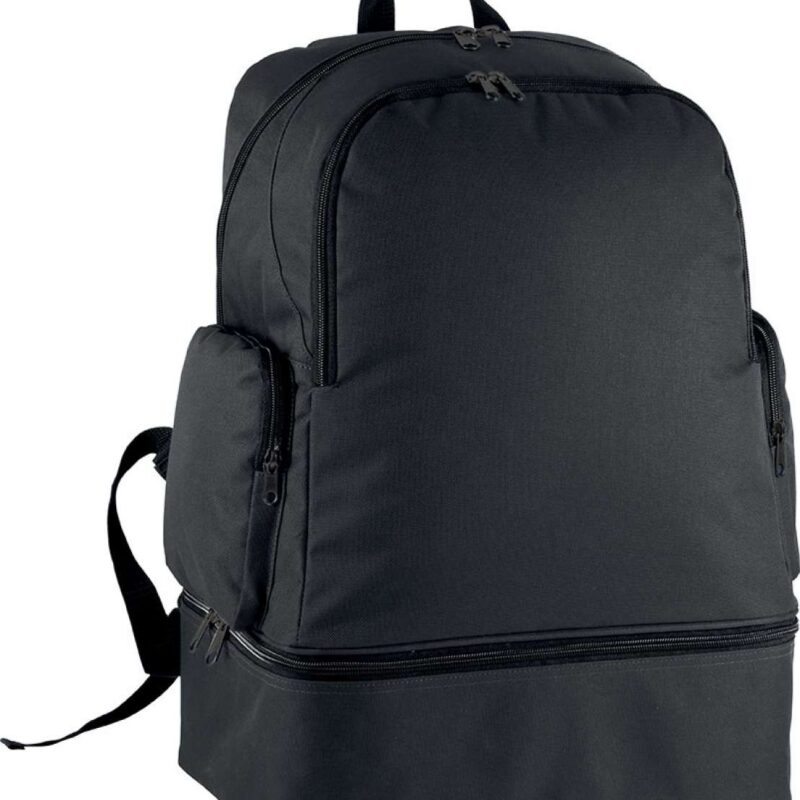 Proact TEAM SPORTS BACKPACK WITH RIGID BOTTOM - Μαύρο