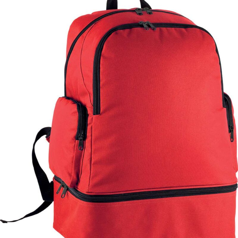 Proact TEAM SPORTS BACKPACK WITH RIGID BOTTOM - Κόκκινο