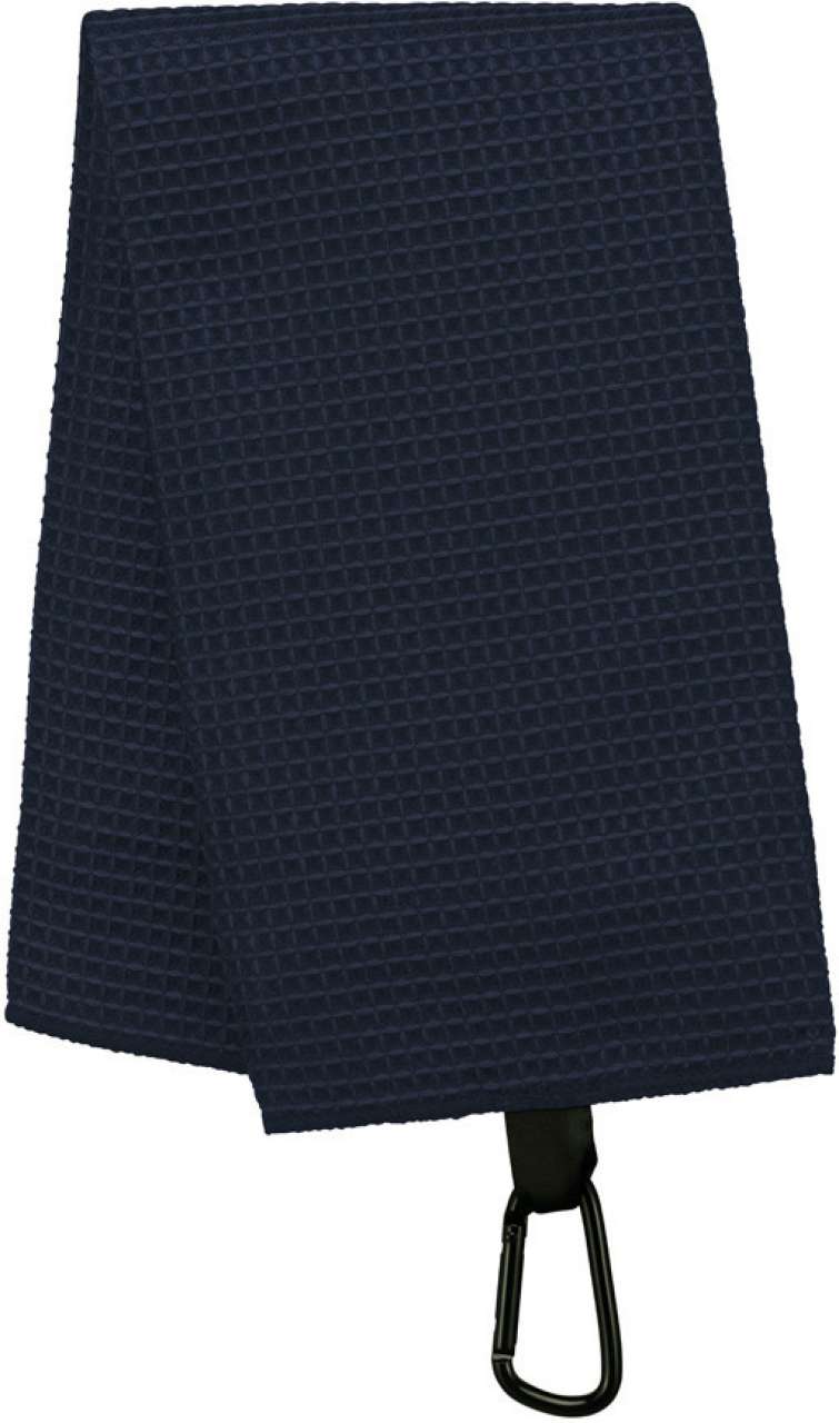 pa579-navy-a1 Proact WAFFLE GOLF TOWEL - Μπλε μαρίν