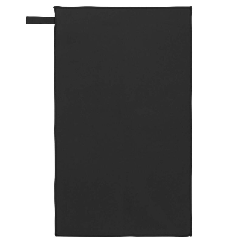 pa580-black-a1 Proact MICROFIBRE SPORTS TOWEL - Μαύρο