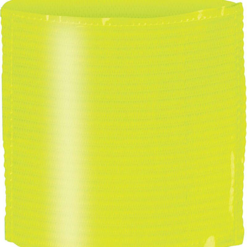 pa678-fluorescent_yellow-a1 Proact ELASTIC ARMBAND WITH LABEL HOLDER - Φωσφοριζέ Κίτρινο