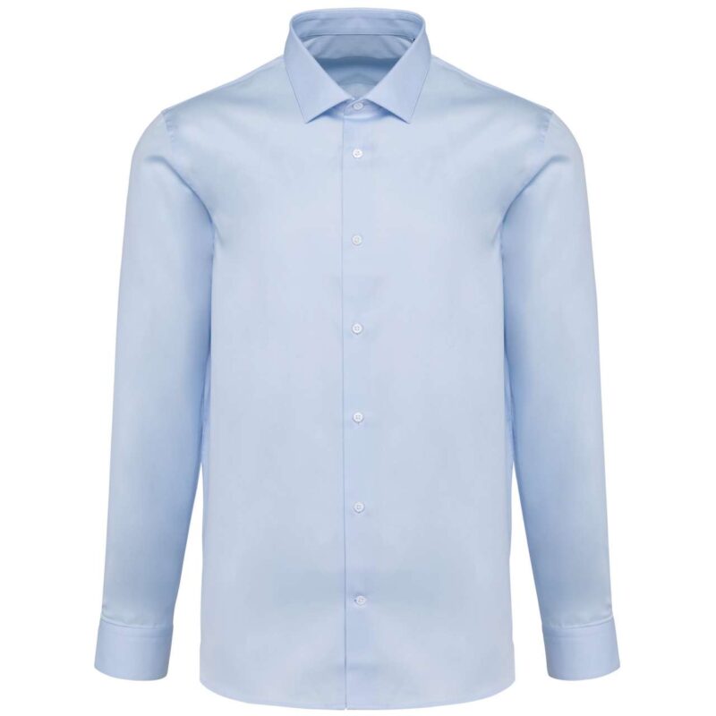Kariban Premium SHIRT LONG-SLEEVED TWILL για MEN - Essential Light Blue
