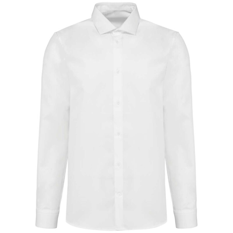 Kariban Premium SHIRT LONG-SLEEVED TWILL για MEN - Λευκό