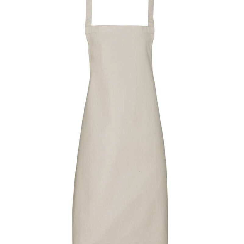 Premier 100% ORGANIC COTTON BIB APRON - Φυσικό