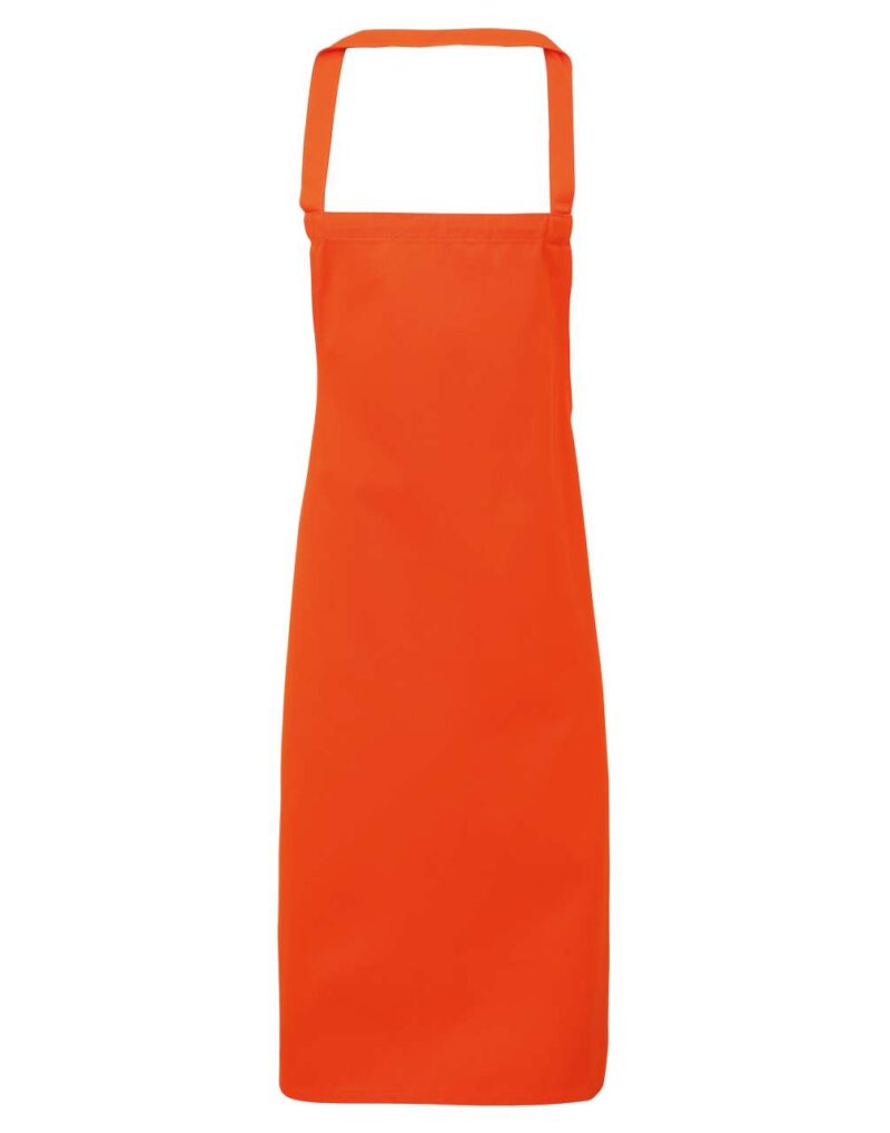 Premier 100% ORGANIC COTTON BIB APRON - πορτοκαλί