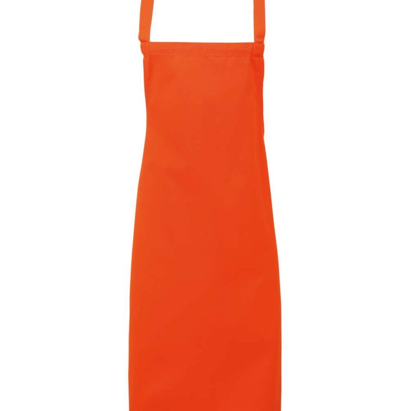 pr102-orange-a2 Premier 100% ORGANIC COTTON BIB APRON - πορτοκαλί