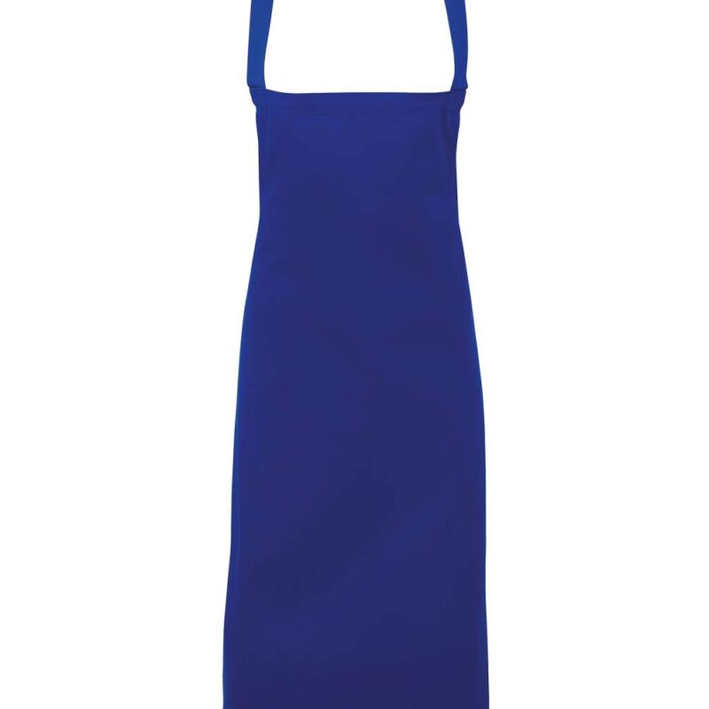 pr102-royal-a2 Premier 100% ORGANIC COTTON BIB APRON - βασιλικό μπλε