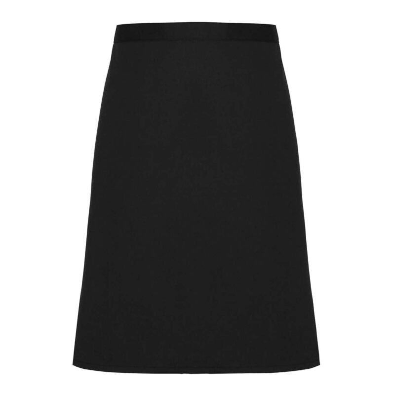 pr114-black-a1 Premier COTTON WAIST APRON, FAIRTRADE και ORGANIC CERTIFIED - Μαύρο
