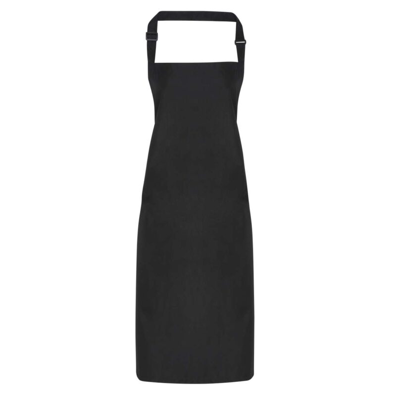 pr115-black-a1 Premier WATERPROOF BIB APRON - Μαύρο
