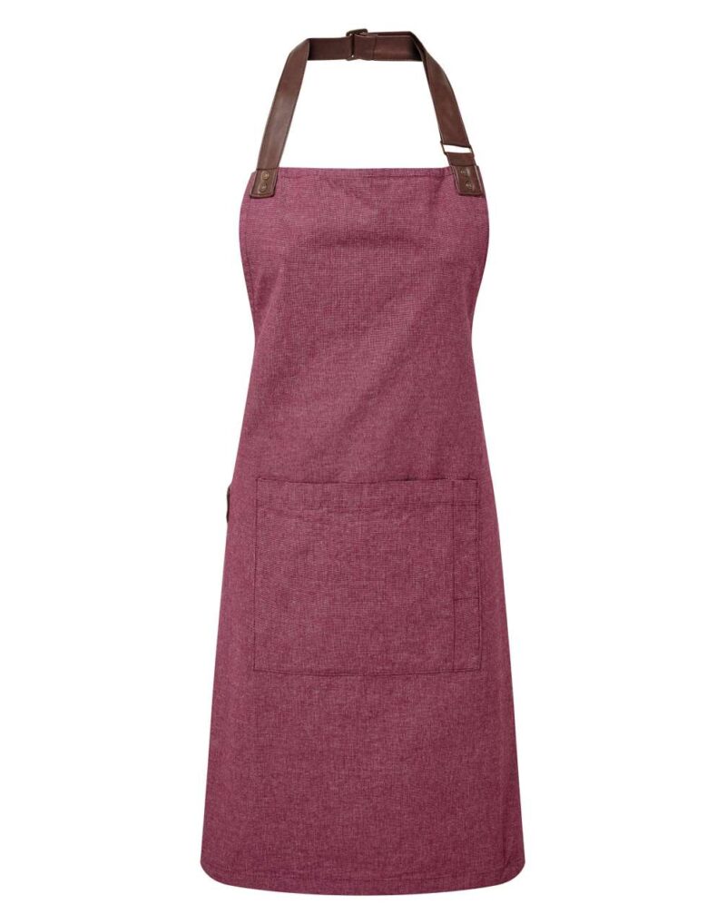 Premier 'ANNEX' OXFORD BIB APRON - μπορντό