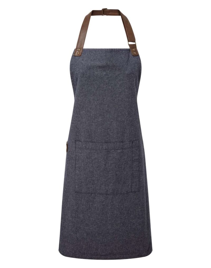 pr144-navy-a2 Premier 'ANNEX' OXFORD BIB APRON - Μπλε μαρίν