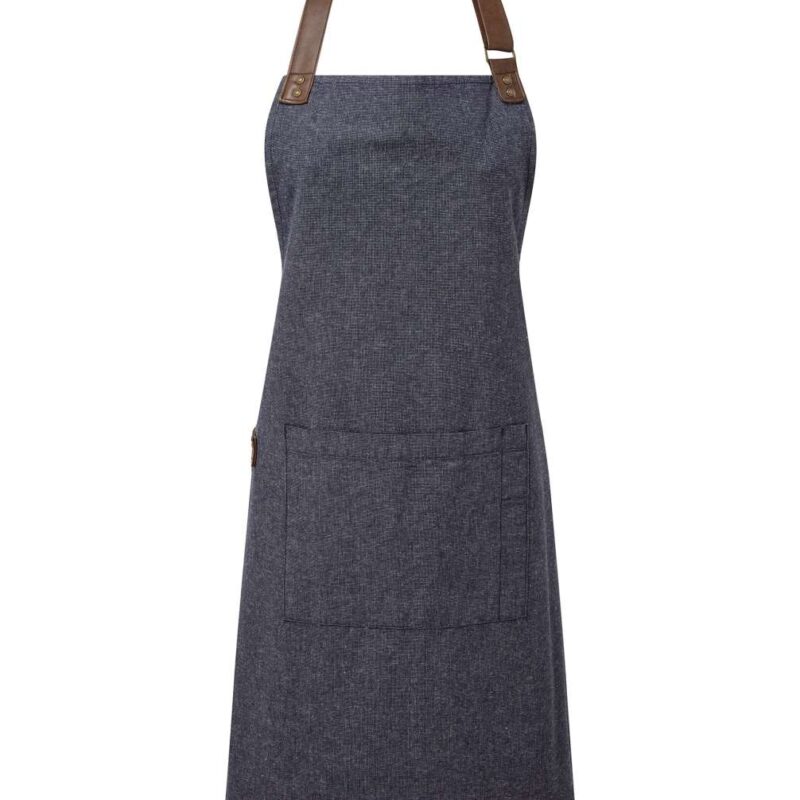 pr144-navy-a2 Premier 'ANNEX' OXFORD BIB APRON - Μπλε μαρίν