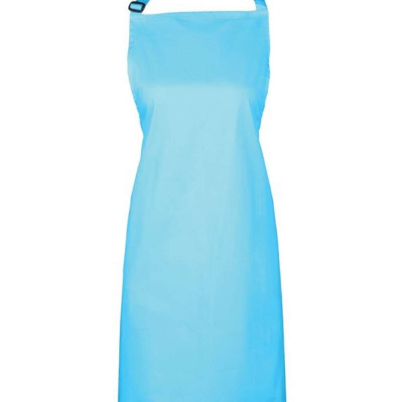 pr150-cyan-a1 Premier 'COLOURS COLLECTION’ BIB APRON - Τυρκουάζ