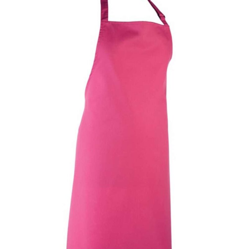 pr150-hot_pink-a1 Premier 'COLOURS COLLECTION’ BIB APRON - Ματζέντα