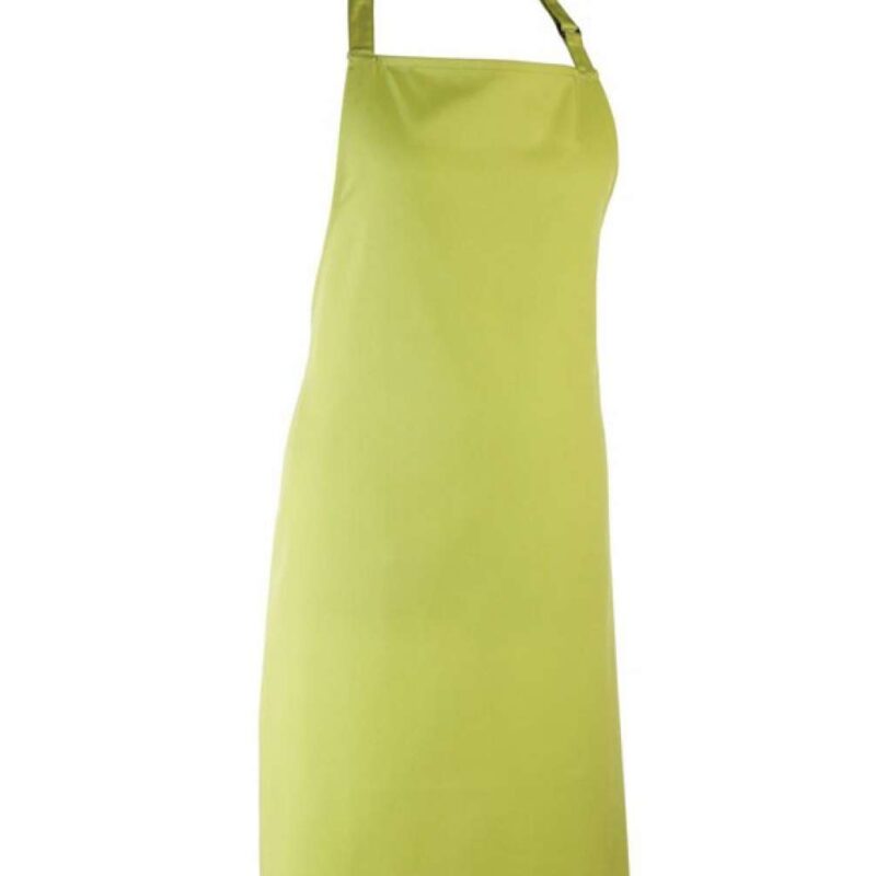 pr150-lime-a1 Premier 'COLOURS COLLECTION’ BIB APRON - Λαχανί