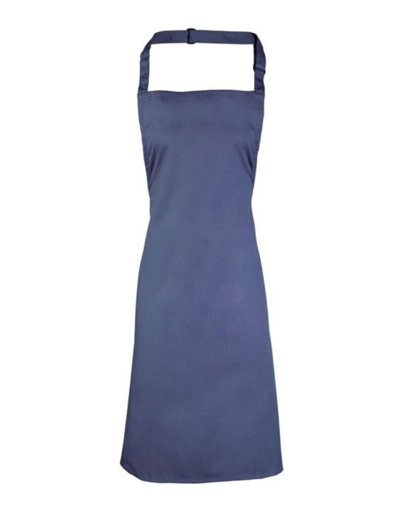 pr150-marine_blue-a1 Premier 'COLOURS COLLECTION’ BIB APRON - Ναυτικό Μπλε