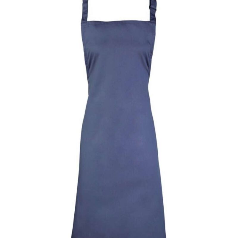 pr150-marine_blue-a1 Premier 'COLOURS COLLECTION’ BIB APRON - Ναυτικό Μπλε