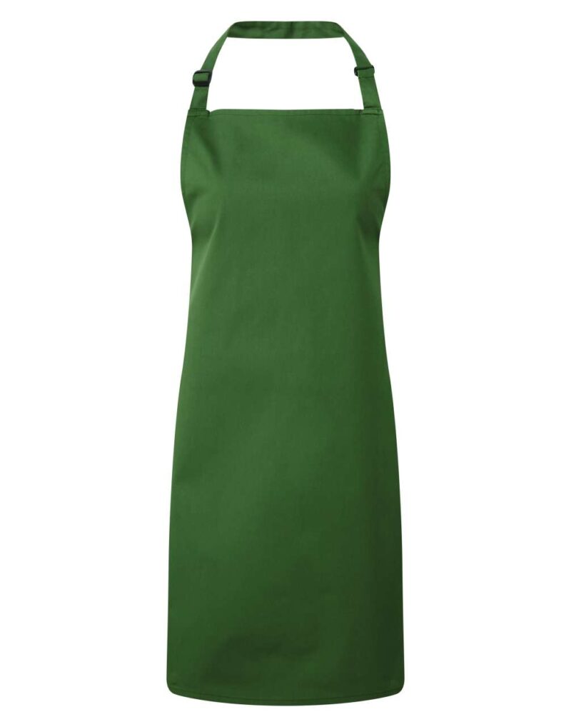 pr150-moss_green-a1 Premier 'COLOURS COLLECTION’ BIB APRON - Πράσινο βρύου