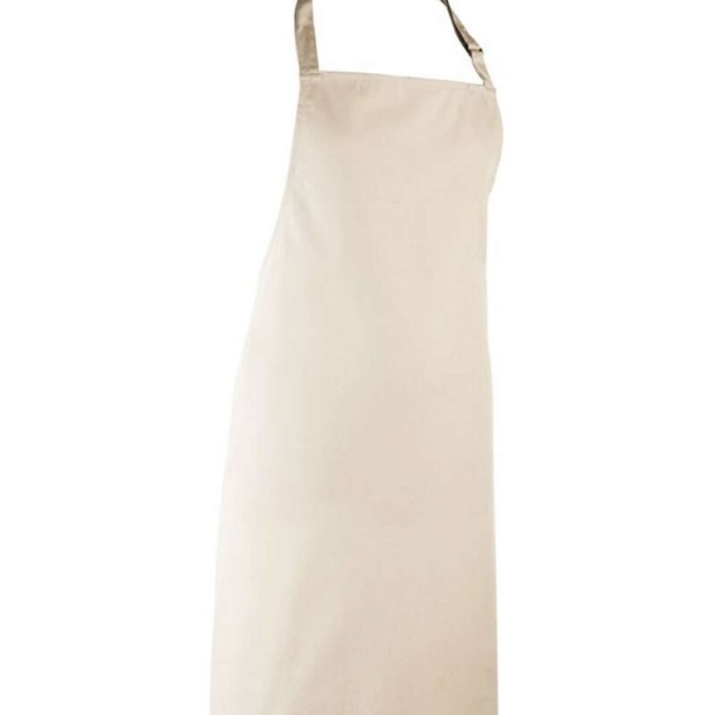 pr150-natural-a1 Premier 'COLOURS COLLECTION’ BIB APRON - Φυσικό