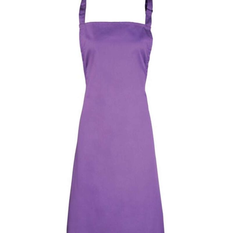 pr150-rich_violet-a1 Premier 'COLOURS COLLECTION’ BIB APRON - Πλούσιο Βιολετί