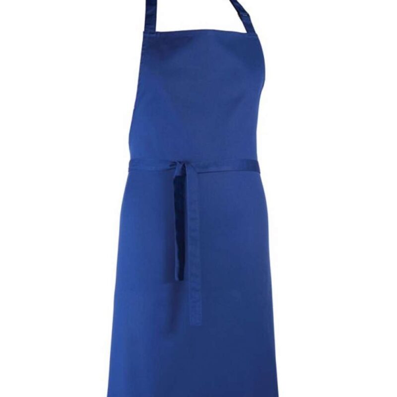 pr150-royal-a1 Premier 'COLOURS COLLECTION’ BIB APRON - βασιλικό μπλε