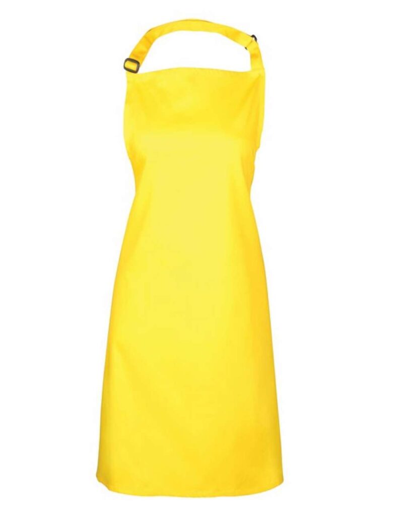 pr150-yellow-a1 Premier 'COLOURS COLLECTION’ BIB APRON - Κίτρινο