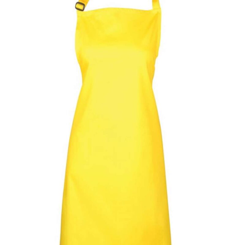 pr150-yellow-a1 Premier 'COLOURS COLLECTION’ BIB APRON - Κίτρινο