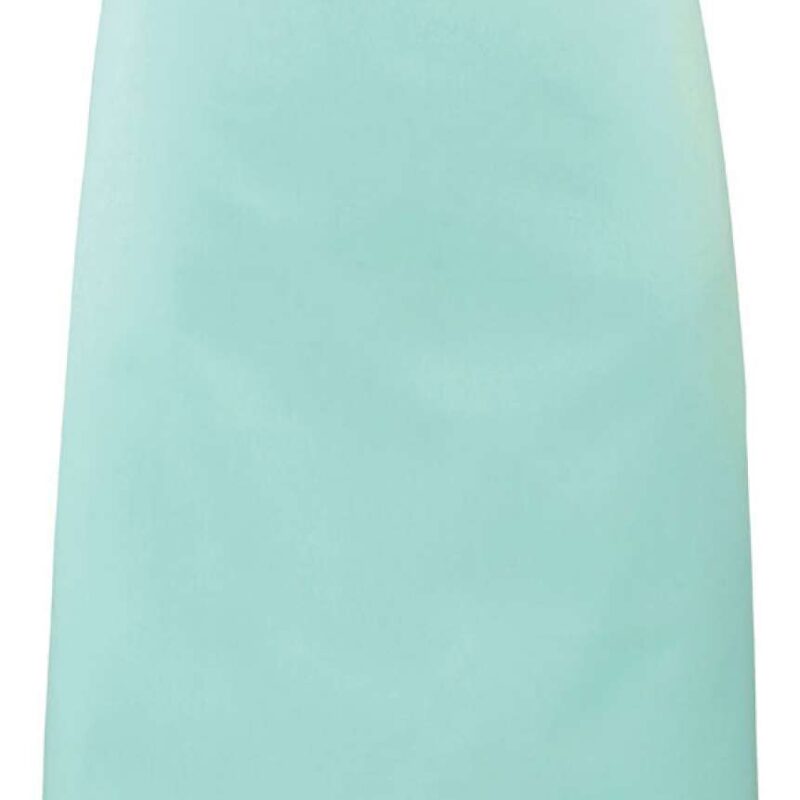pr151-aqua-a1 Premier 'COLOURS COLLECTION’ MID LENGTH APRON - Θαλασσί
