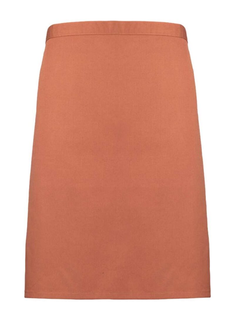 pr151-chestnut-a1 Premier 'COLOURS COLLECTION’ MID LENGTH APRON - Καστανό
