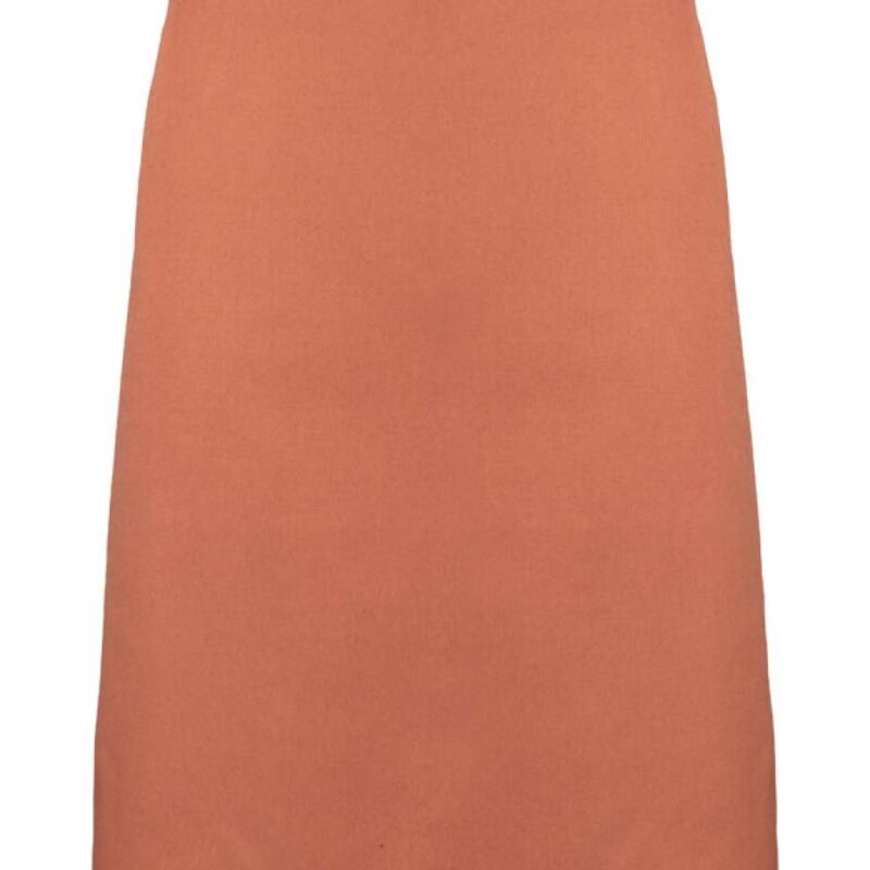 pr151-chestnut-a1 Premier 'COLOURS COLLECTION’ MID LENGTH APRON - Καστανό