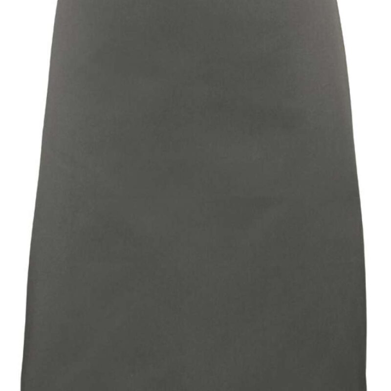 pr151-dark_grey-a1 Premier 'COLOURS COLLECTION’ MID LENGTH APRON - Ατσάλι