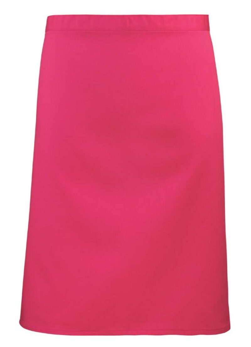 pr151-hot_pink-a1 Premier 'COLOURS COLLECTION’ MID LENGTH APRON - Φούξια