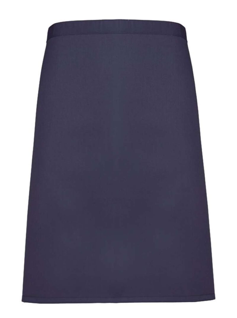 pr151-marine_blue-a1 Premier 'COLOURS COLLECTION’ MID LENGTH APRON - Ναυτικό Μπλε