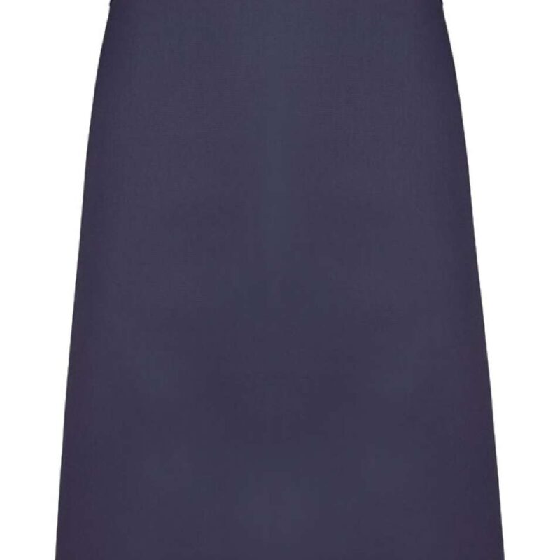 pr151-marine_blue-a1 Premier 'COLOURS COLLECTION’ MID LENGTH APRON - Ναυτικό Μπλε