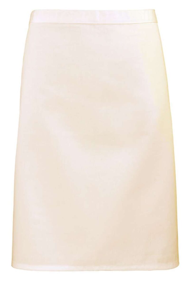 pr151-natural-a1 Premier 'COLOURS COLLECTION’ MID LENGTH APRON - Φυσικό