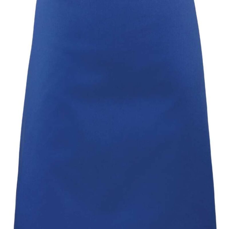 pr151-royal-a1 Premier 'COLOURS COLLECTION’ MID LENGTH APRON - βασιλικό μπλε