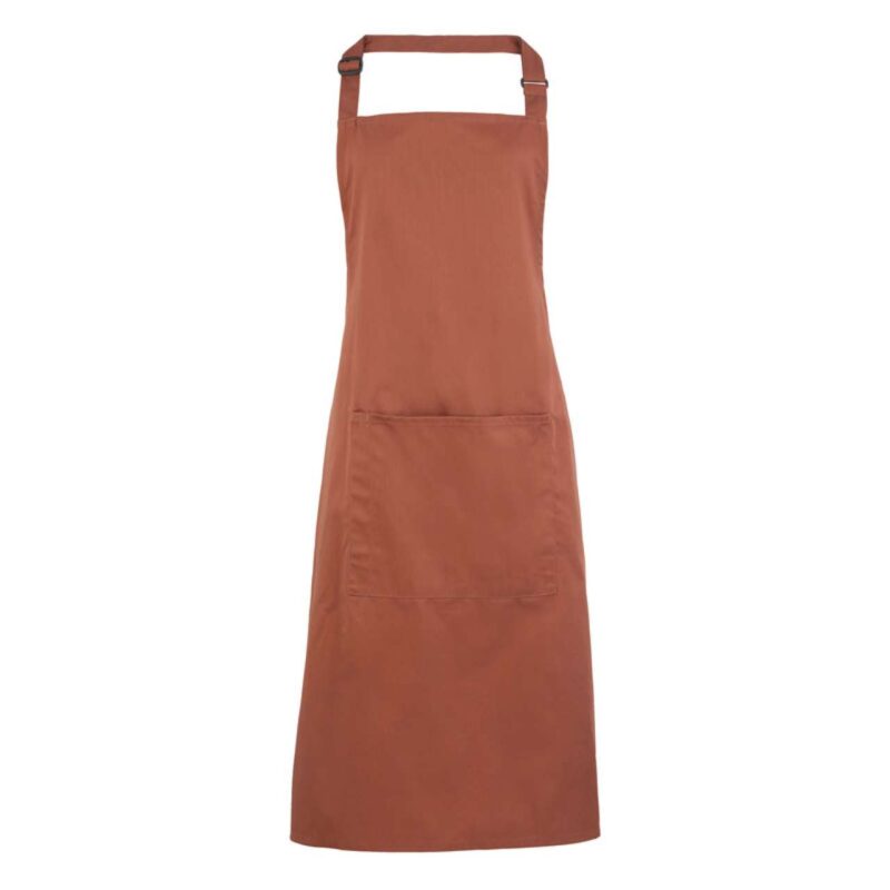 pr154-chestnut-a1 Premier 'COLLECTION COLOURS' WITH APRON BIB POCKET - Μόκα