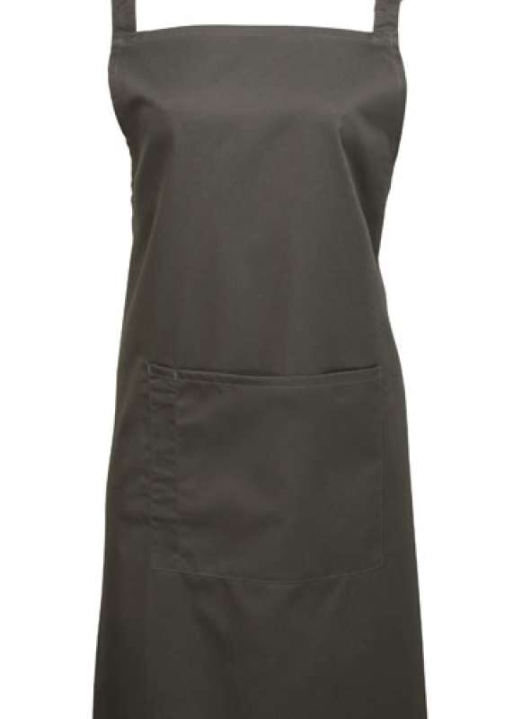 pr154-dark_grey-a1 Premier 'COLLECTION COLOURS' WITH APRON BIB POCKET - Ανθρακί