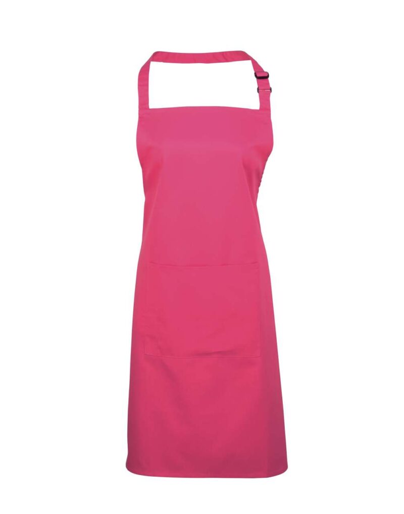 pr154-hot_pink-a1 Premier 'COLLECTION COLOURS' WITH APRON BIB POCKET - Φούξια