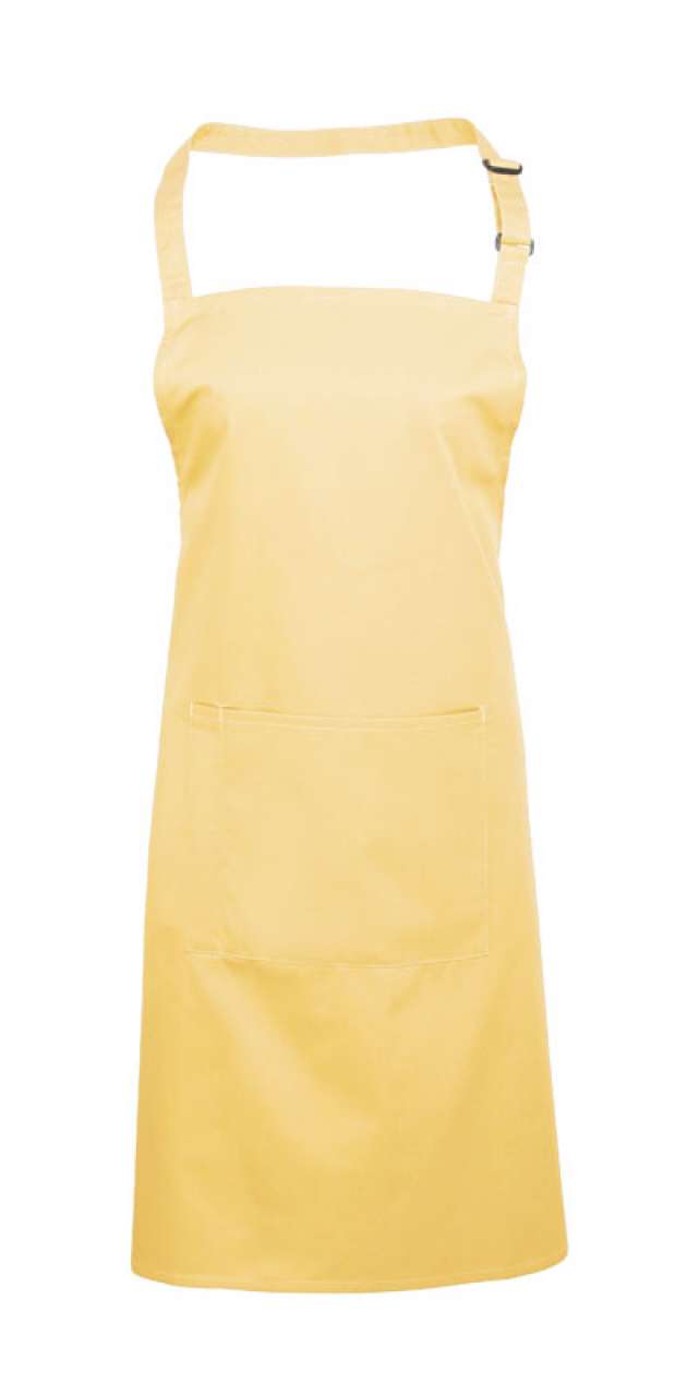 pr154-lemon-a1 Premier 'COLLECTION COLOURS' WITH APRON BIB POCKET - λεμονί