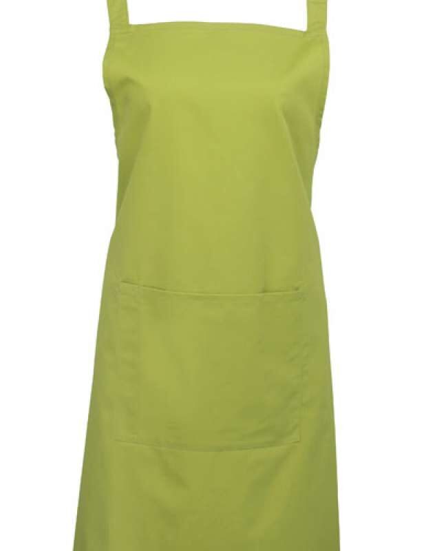 pr154-lime-a1 Premier 'COLLECTION COLOURS' WITH APRON BIB POCKET - Λαχανί