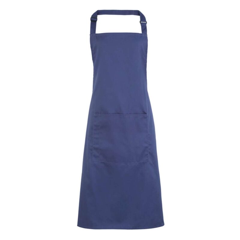 pr154-marine_blue-a1 Premier 'COLLECTION COLOURS' WITH APRON BIB POCKET - Ναυτικό Μπλε