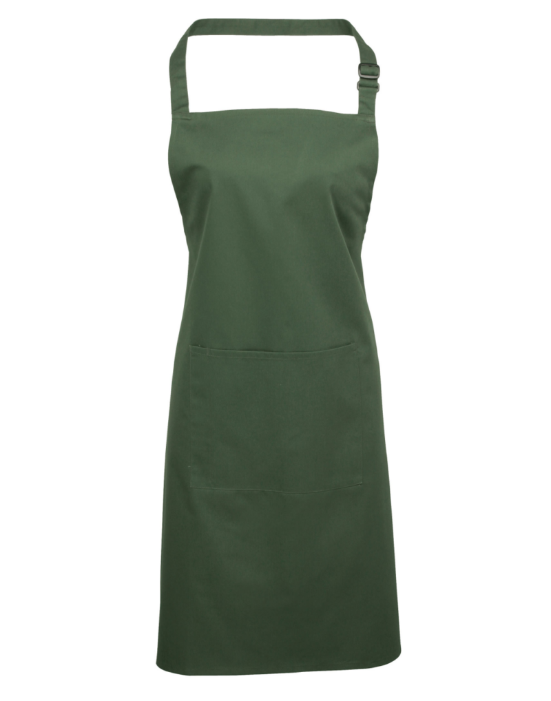 pr154-moss_green-a1 Premier 'COLLECTION COLOURS' WITH APRON BIB POCKET - Πράσινο βρύου