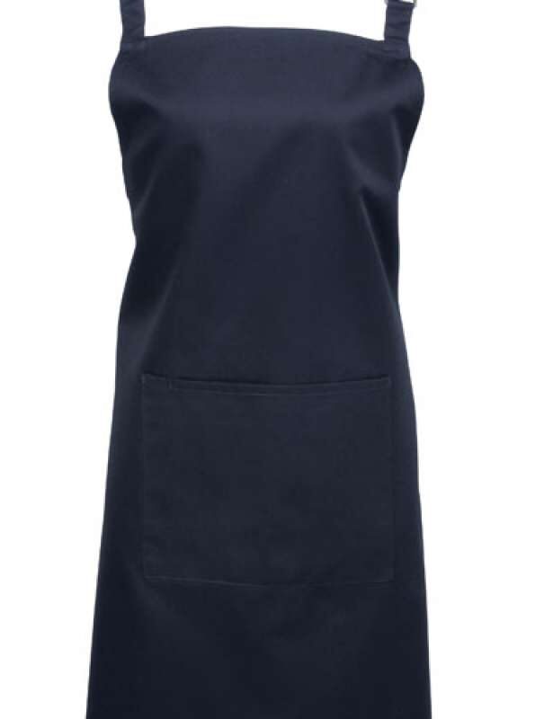 pr154-navy-a1 Premier 'COLLECTION COLOURS' WITH APRON BIB POCKET - ίντιγκο τζιν