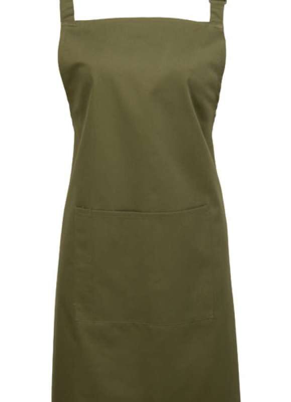 pr154-olive-a1 Premier 'COLLECTION COLOURS' WITH APRON BIB POCKET - Λαδί