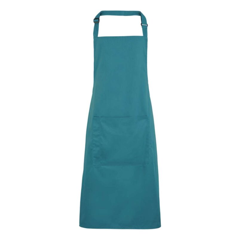 pr154-teal-a1 Premier 'COLLECTION COLOURS' WITH APRON BIB POCKET - Πετρόλ