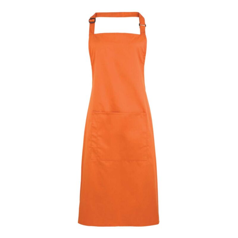 pr154-terracotta-a1 Premier 'COLLECTION COLOURS' WITH APRON BIB POCKET - Τερακότα