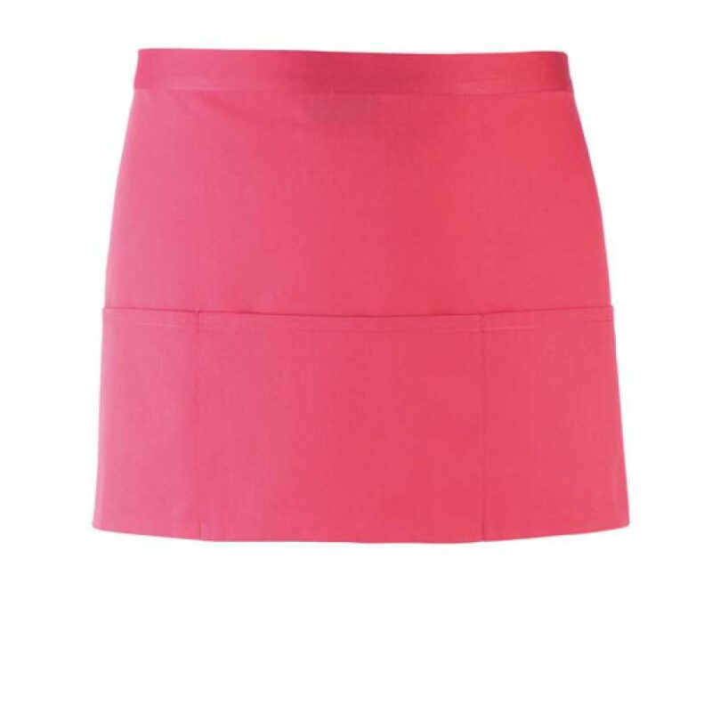 pr155-fuchsia-a1 Premier COLOURS COLLECTION’ THREE POCKET APRON - Φούξια
